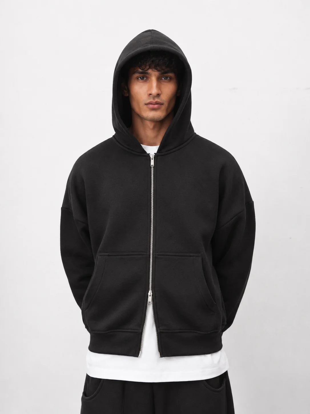 Reverse Zipper Hoodie