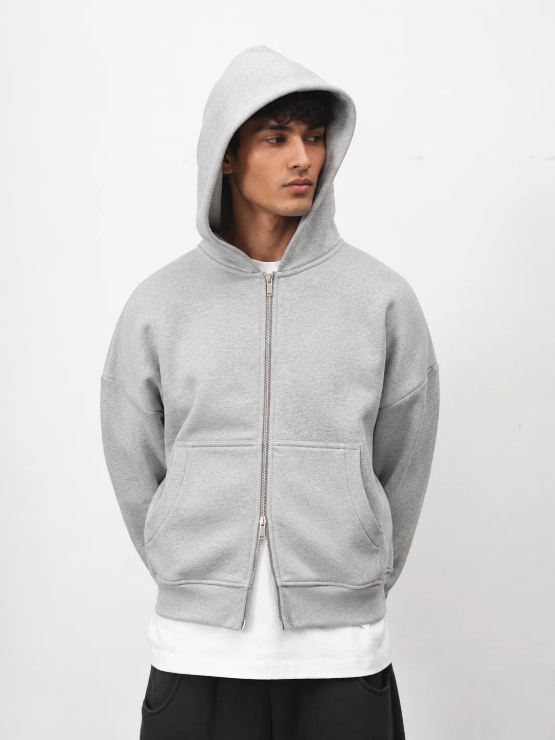 Reverse Zipper Hoodie-6
