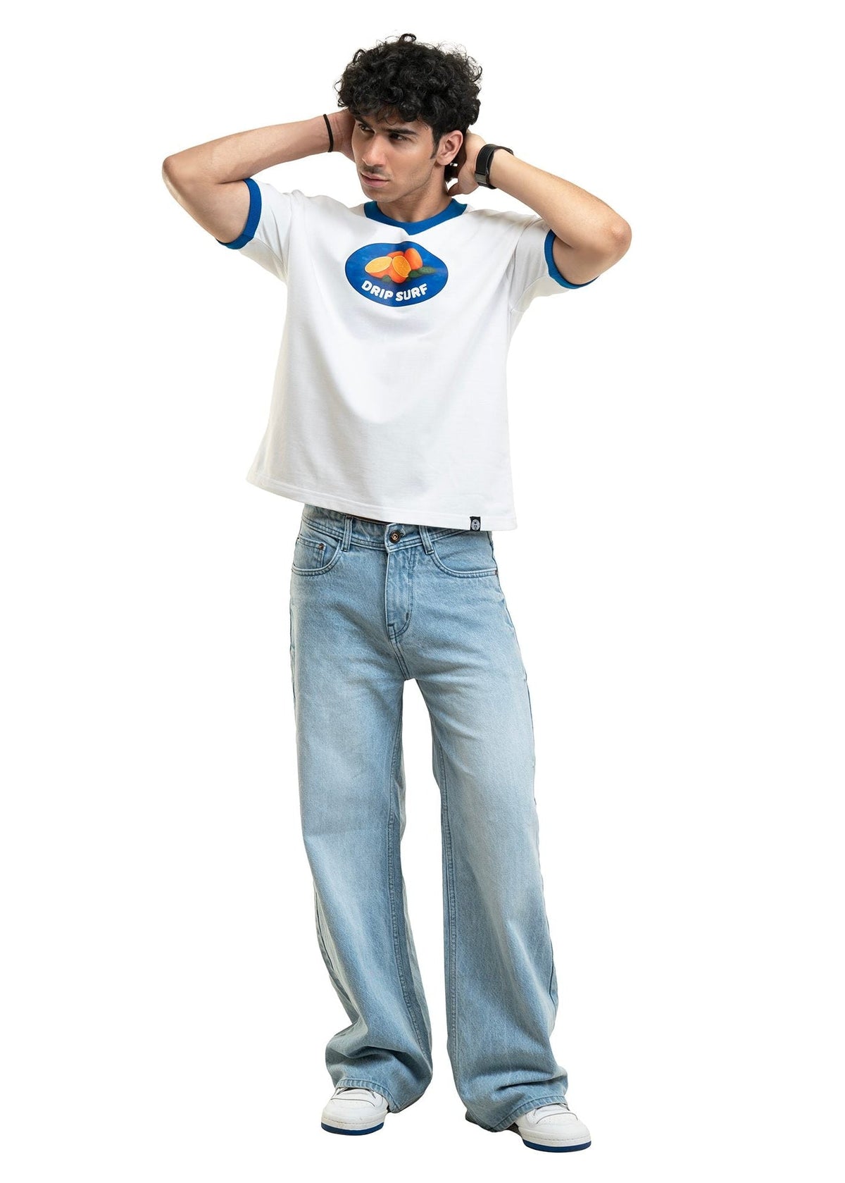REGULAR CROPPED TEE - DRIP SURF-6