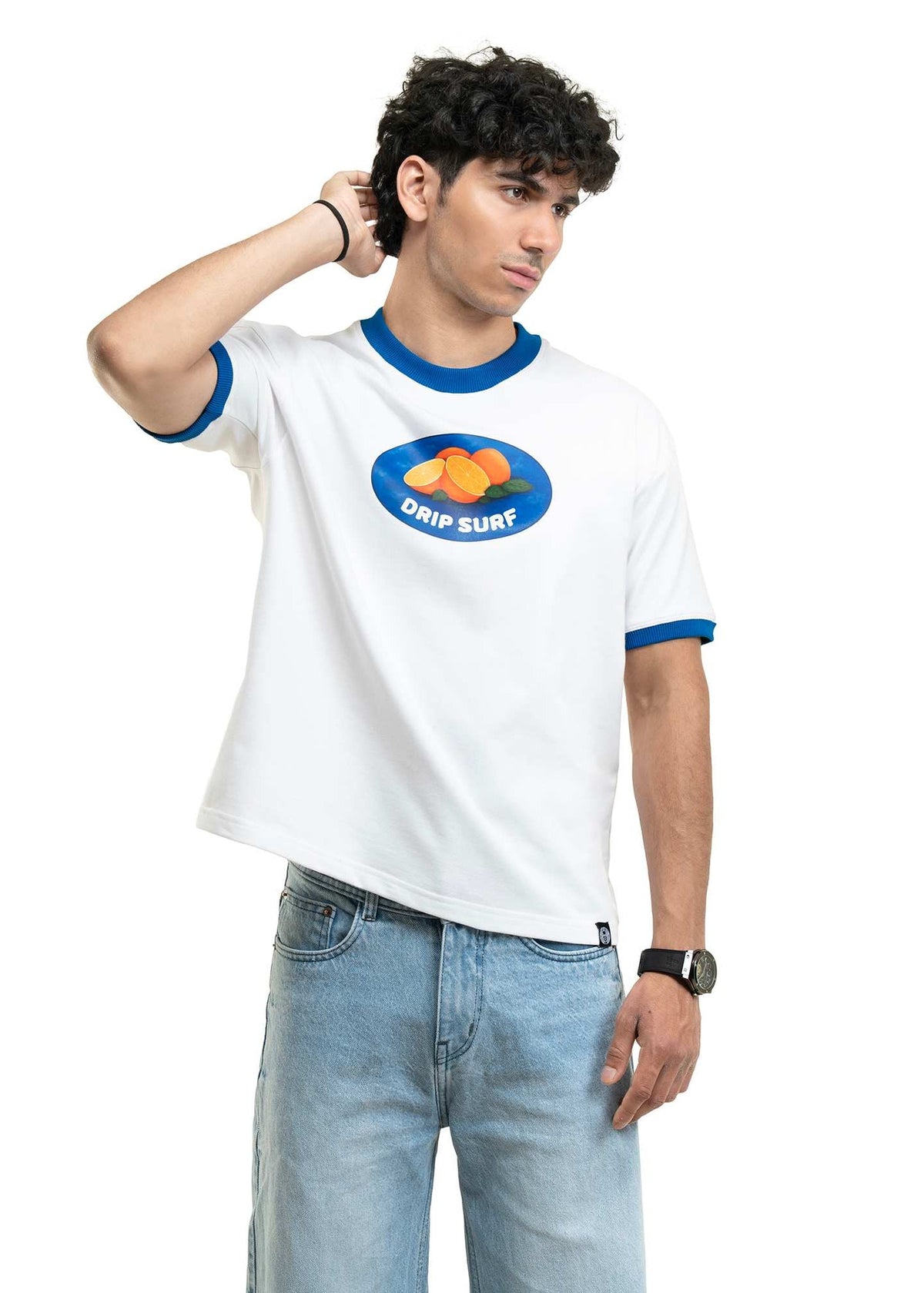 REGULAR CROPPED TEE - DRIP SURF-4