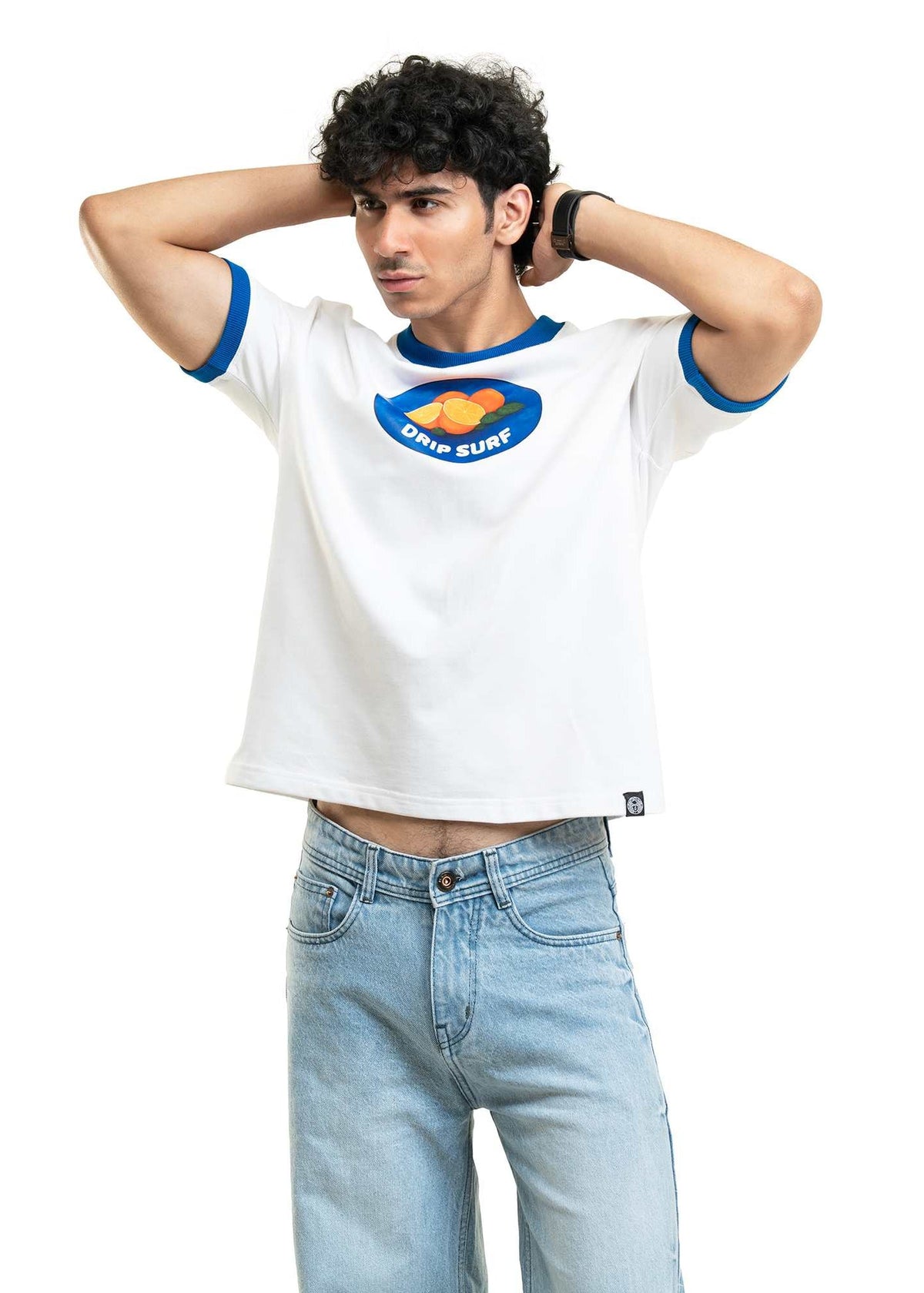 REGULAR CROPPED TEE - DRIP SURF-5