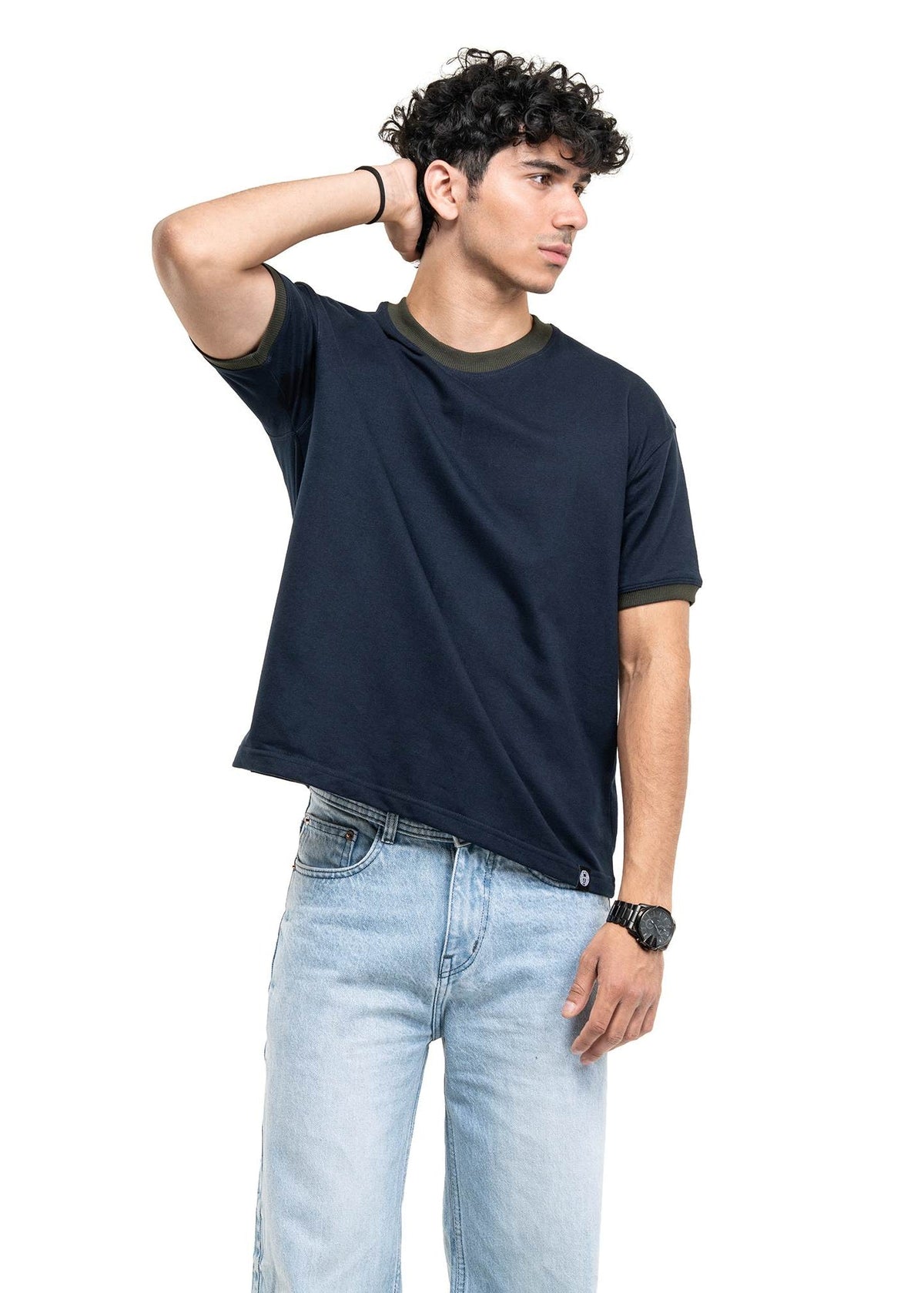 REGULAR RINGER CROPPED TEE II-7