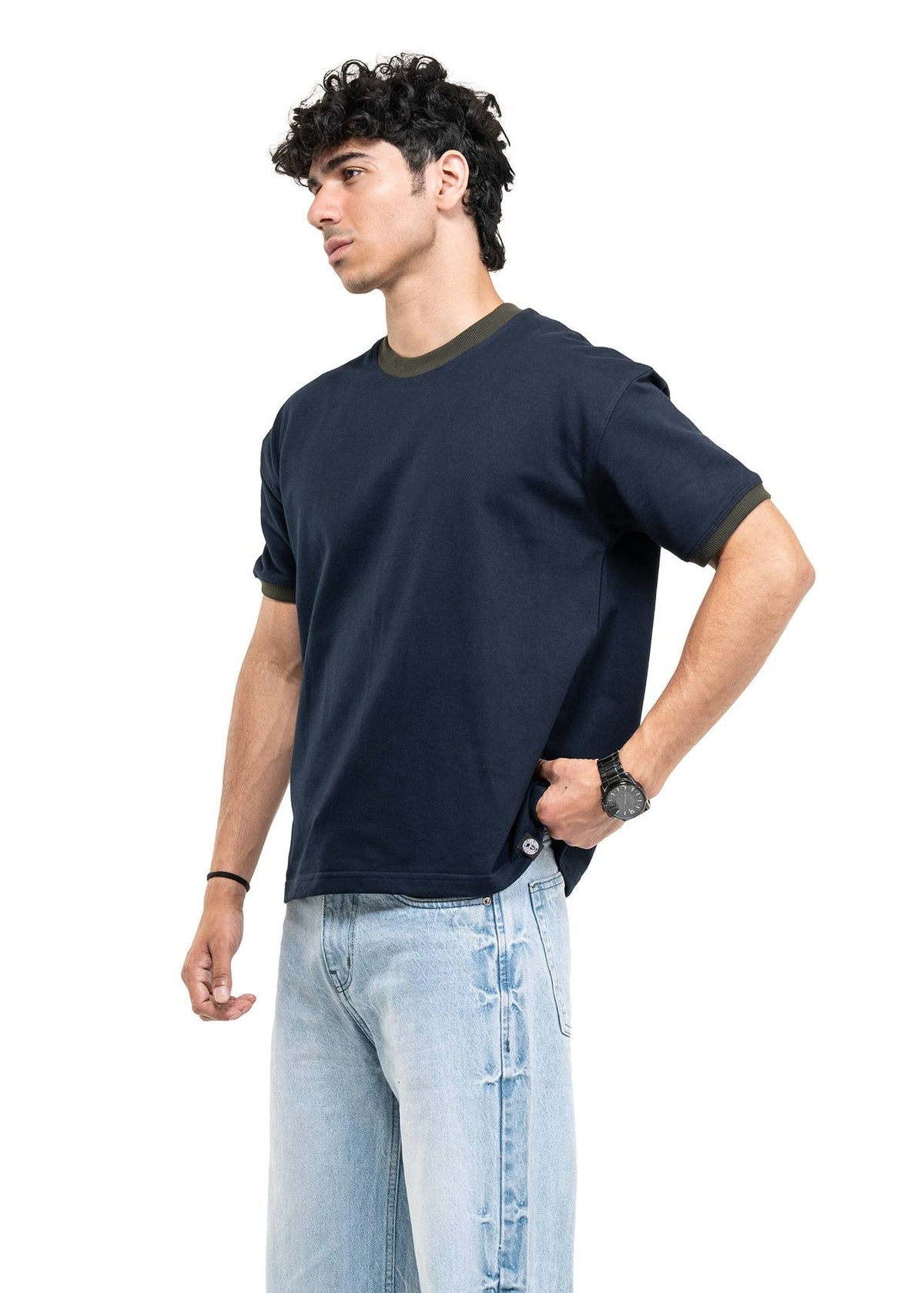 REGULAR RINGER CROPPED TEE II-3
