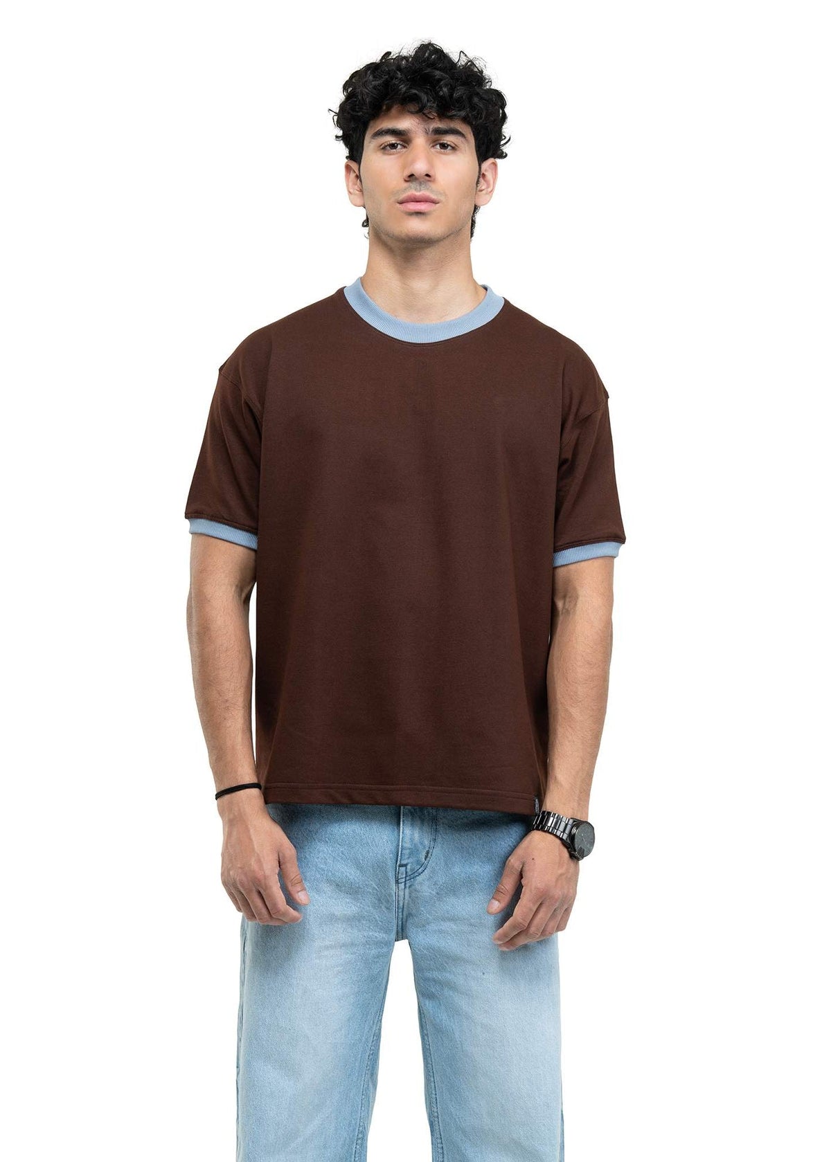 REGULAR RINGER CROPPED TEE I-7