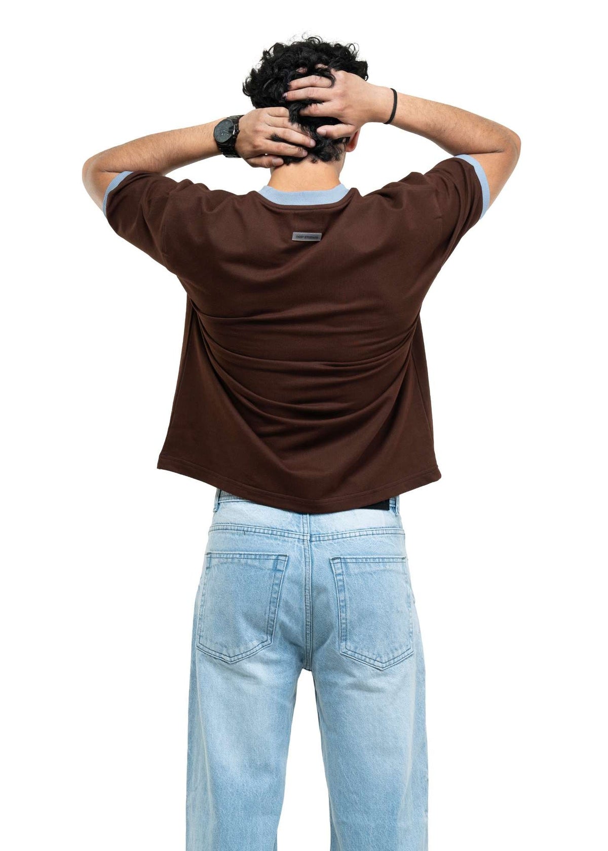 REGULAR RINGER CROPPED TEE I-5