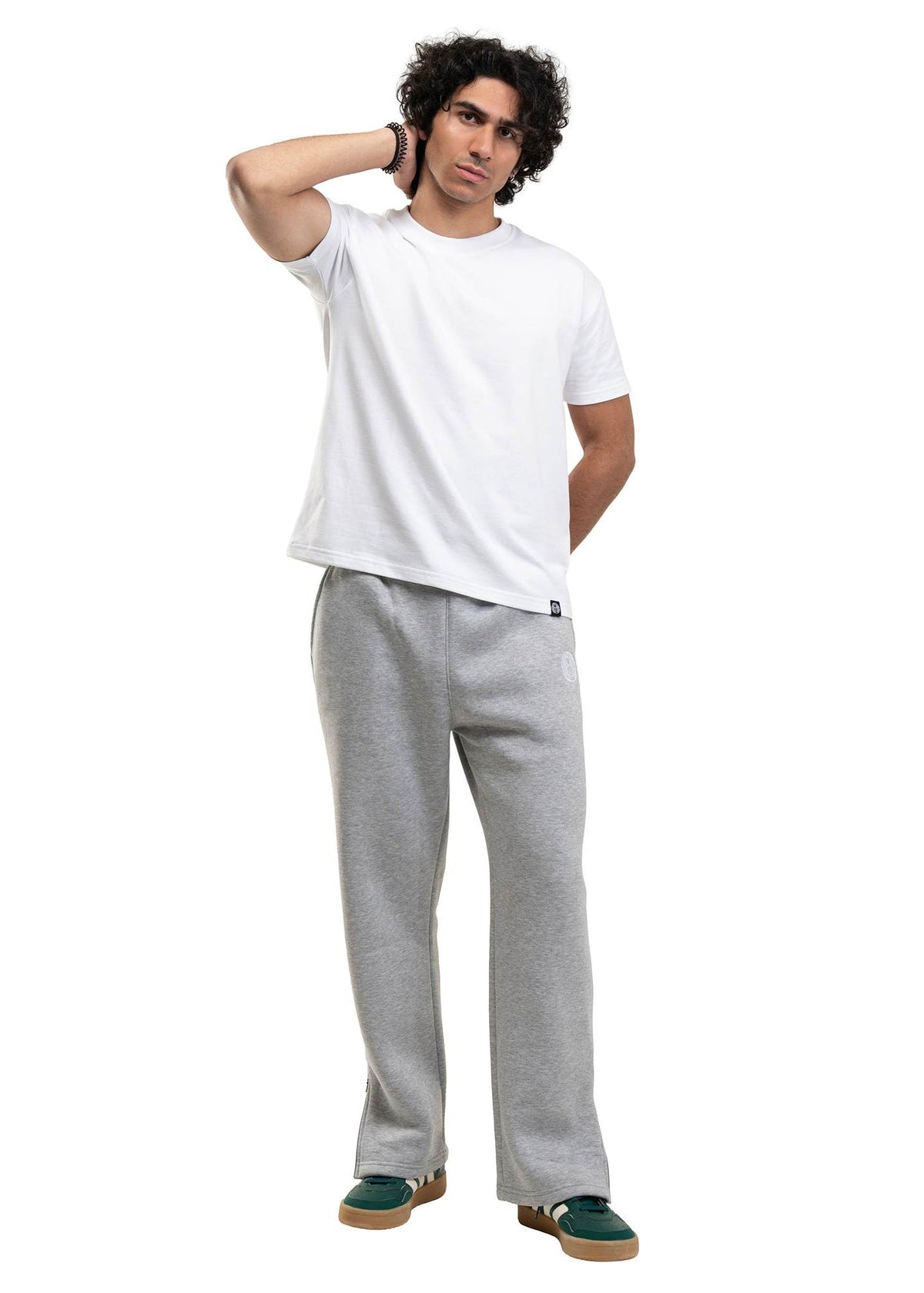 REGULAR CROPPED TEE - WHITE-5